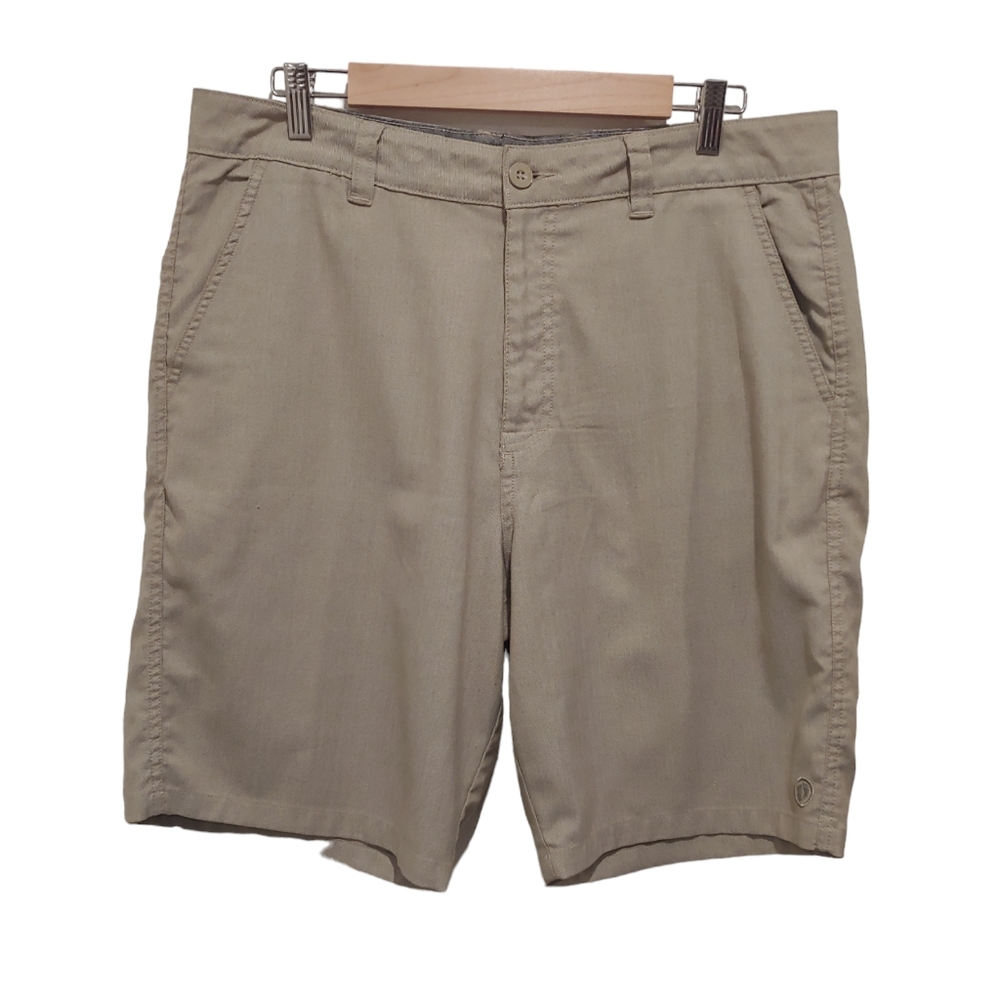 Hang Ten Mens Khaki Shorts Size 36